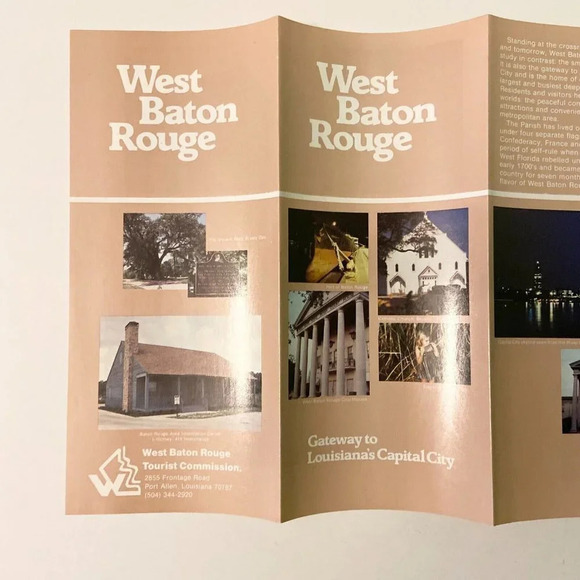 Vintage Lot of 4 Louisiana Brochures Howard Johnson Holiday Inn Hotels Pamphlets - Picture 8 of 16